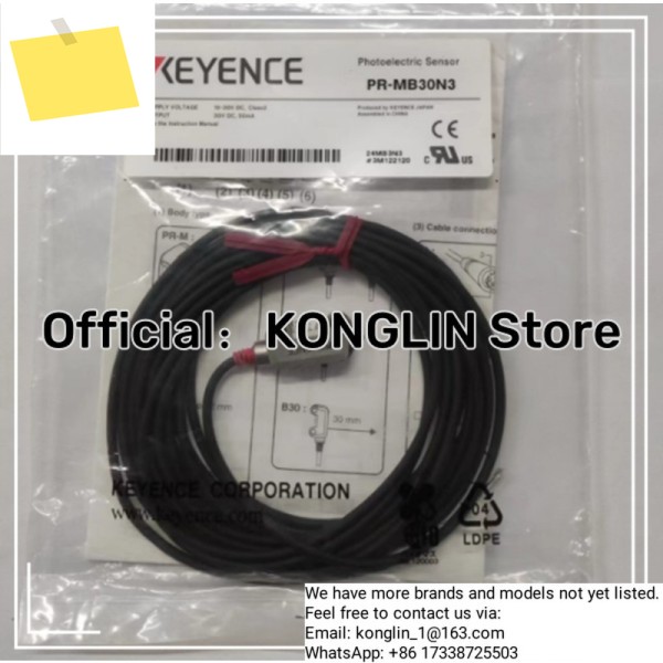 【추가 모델은 문의해 주세요】 Keyence PR-MB30N3 광전 스위치 새 제품 1개 ?? ???