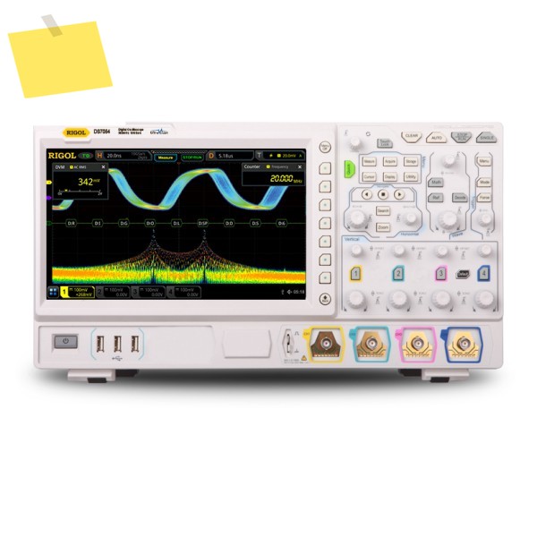 기존 RIGOL DS7014 오실로스코프 4CH 100MHz 디지털 10GSas 샘플 속도 제품 이미지