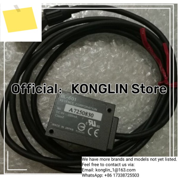 【추가 모델 문의는 저희에게 연락하세요】 1개 Keyence BL-601 레이저 바코드 리더기 ?? ???