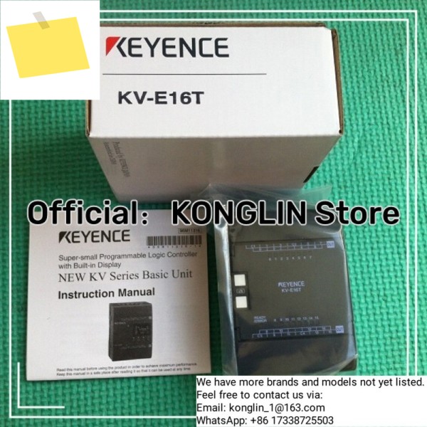 【추가 모델은 문의하시기 바랍니다】 1개 키엔스 KV-E16T 프로그래머블 컨트롤러 새제품 ?? ???