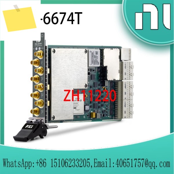 NI PXIe-6674T 781037-01 타이밍 및 동기화 PXI 섀시 컨트롤러 제품 이미지