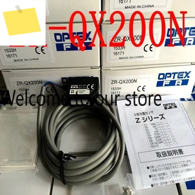 2025.4 신품 일본 오퍼스 OPTEX 광전 스위치 ZR-QX200N 투명 바디 감지 제품 이미지
