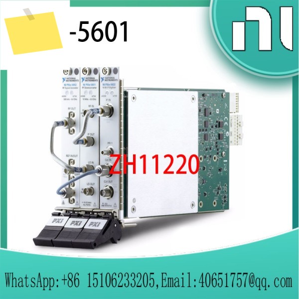 NI PXIe-5601 RF 다운컨버터 모듈 제품 이미지