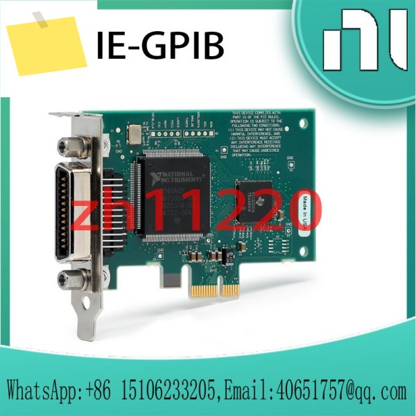 NI PCIe-GPIB 780575-01 PCI 익스프레스, IEEE 488 기기 제어 장치, 제품 이미지