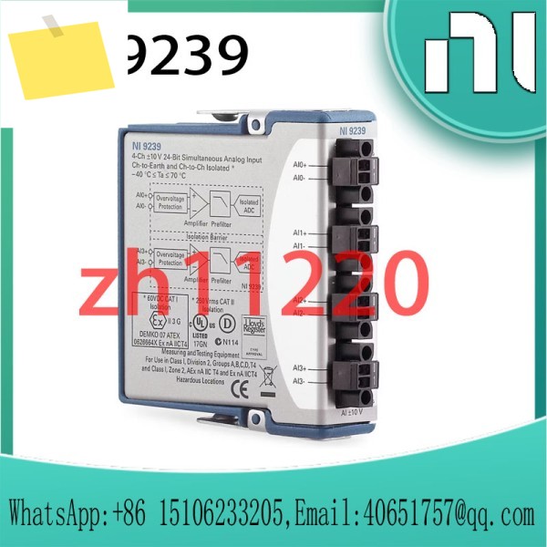 NI 9239 나사 779593-01,782402-01 4채널 C 시리즈 전압 입력 모듈 제품 이미지