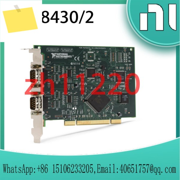 NI PCI-84302, 2포트, RS-232 직렬 인터페이스 장치 제품 이미지