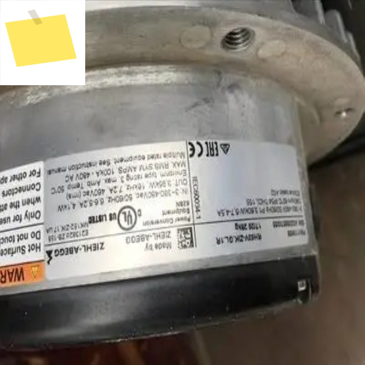 2025.4 RH63V-ZIK 정밀 공기 냉각 팬 Z Le IEHL - AB 조정 EGG Shi Bai 제품 이미지
