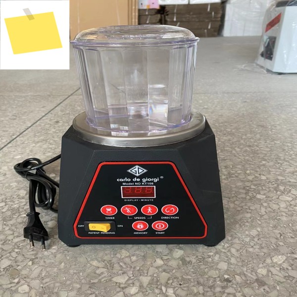 KT108 자석 텀블러 보석 광택기 마무리 기계, 연마 빠우 기 AC 110V220V 제품 이미지