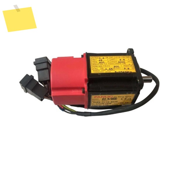 Fanuc A06B-0113-B075 서보 모터 테스트 완료, 제품 이미지