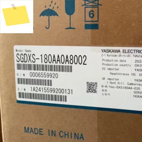 새제품 야스카와 SGDXS-180AA0A8002 서보 드라이브 1년 보증 제품 이미지
