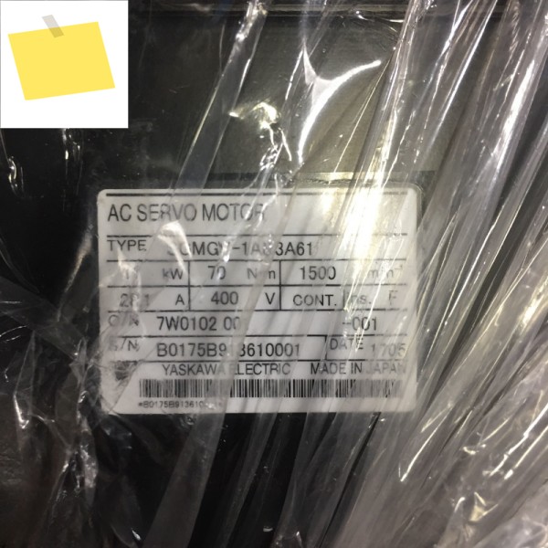 새제품 야스카와 SGMGV-1AD3A61 AC 서보 모터 신속 제품 이미지