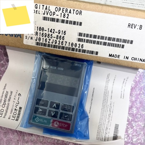 야스카와 JVOP-182 인버터 조작 패널 판넬 판네루 신속 제품 이미지