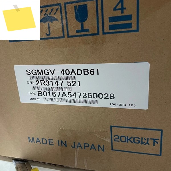 새제품 야스카와 SGMGV-40ADB61 AC 서보 모터 신속 제품 이미지