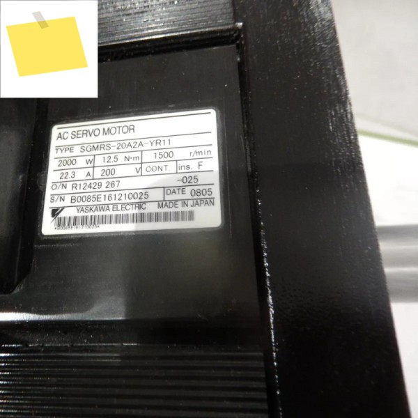 새제품 야스카와 SGMRS-20A2A-YR11 서보 모터 1년 보증 제품 이미지