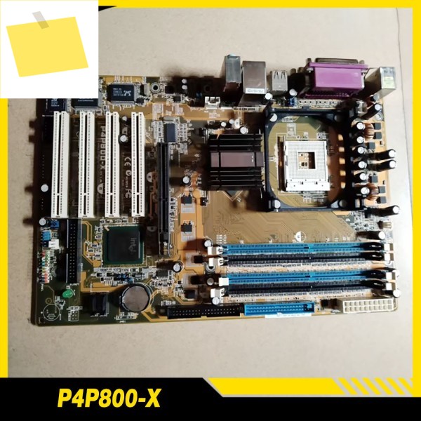 원래 분해된 P4P800-X 마더보드 865PE 제품 이미지