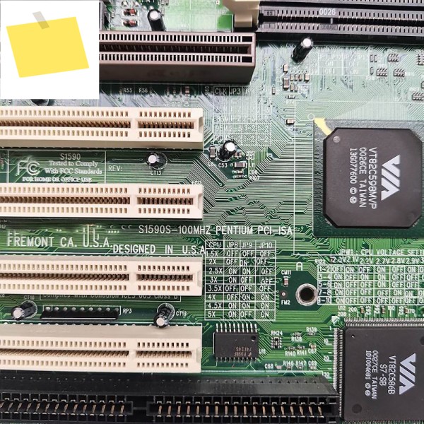 S1590 펜티엄 PCI-ISA 장치 마더보드 제품 이미지