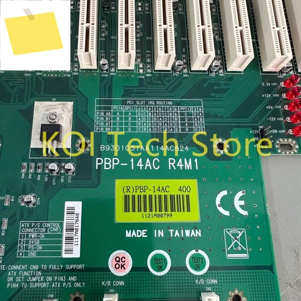 PBP-14AC R4M1 B9301031AA114AC824 산업용 제어 컴퓨터 12PCI 백보드 제품 이미지