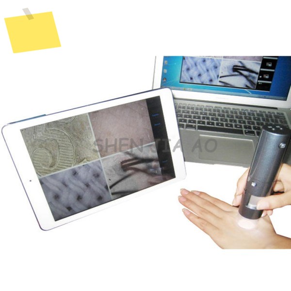 1pc 5V WiFi 무선 디지털 현미경 M30 휴대용 HD 카메라 생물학적 감지 제품 이미지
