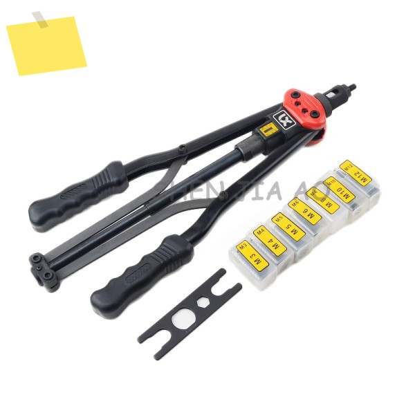 1pc M3-M12 핸드 리벳팅 너트 건 BT604 리베터 풀 스트로크 스케일이있는 자동 백 도구 제품 이미지