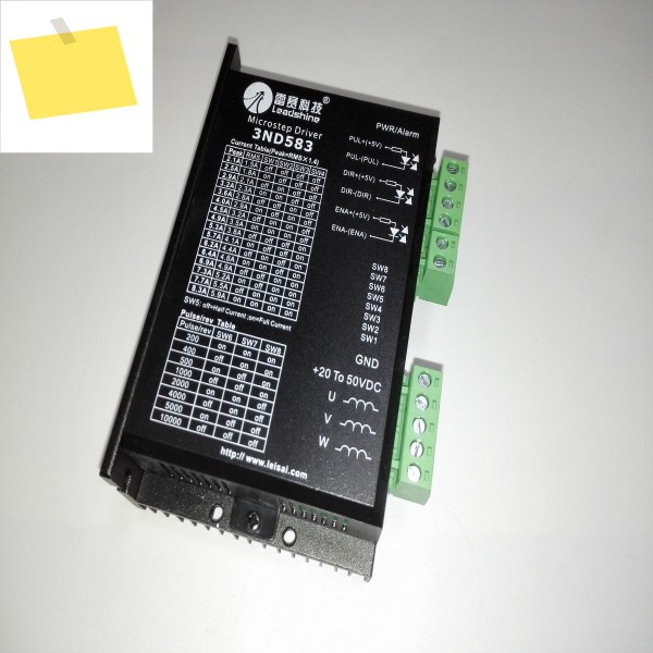 3ND583 3상 아날로그 스테퍼 드라이브 마이크로스테핑 최대 50VDC 8.3A 300KHz 제품 이미지