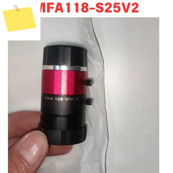 신품 투명 25mm 렌즈 MFA118-S25V2, 1:2.8 제품 이미지