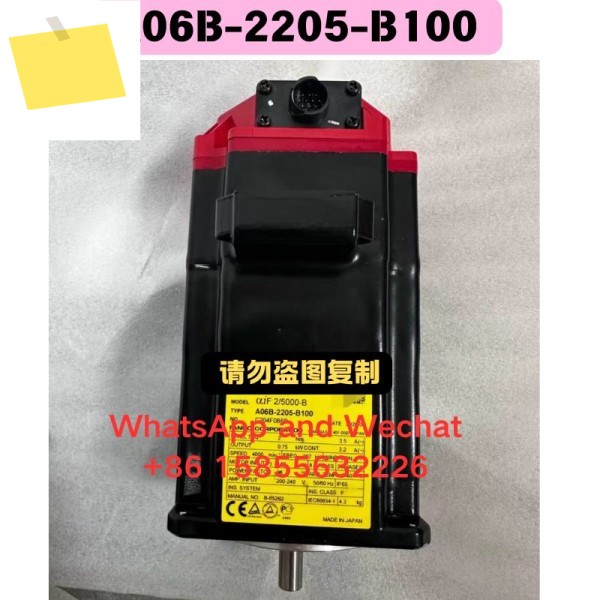 중고 전기 기계 A06B-2205-B100 기능 테스트 OK 제품 이미지