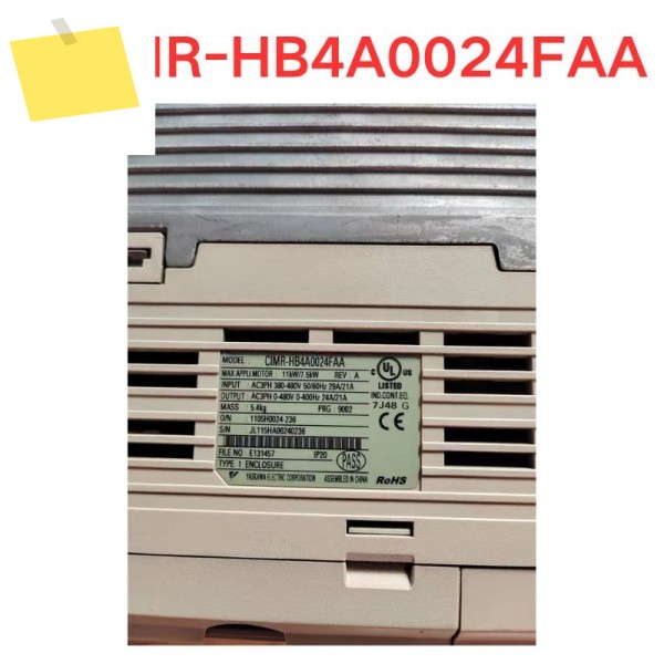 중고 CIMR-HB4A0024FAA 인버터 기능 테스트 OK 좋은 품질 제품 이미지