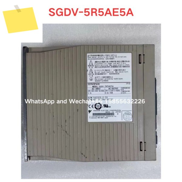 중고 SGDV-5R5AE5A 서보 드라이버 기능 테스트 OK 제품 이미지