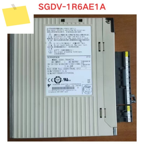 중고 SGDV-1R6AE1A 드라이브 기능 테스트 OK 제품 이미지
