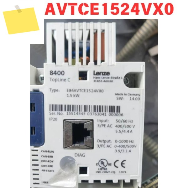 중고 E84AVTCE1524VX0 인버터 기능 테스트 OK 제품 이미지