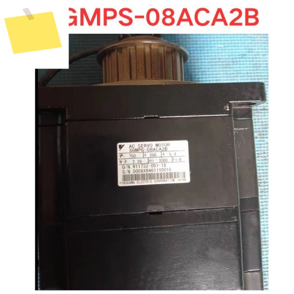 중고 SGMPS-08ACA2B 서보 모터 기능 테스트 OK 제품 이미지