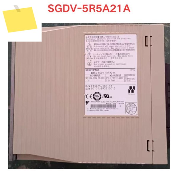중고 SGDV-5R5A21A 드라이버 기능 테스트 OK 제품 이미지