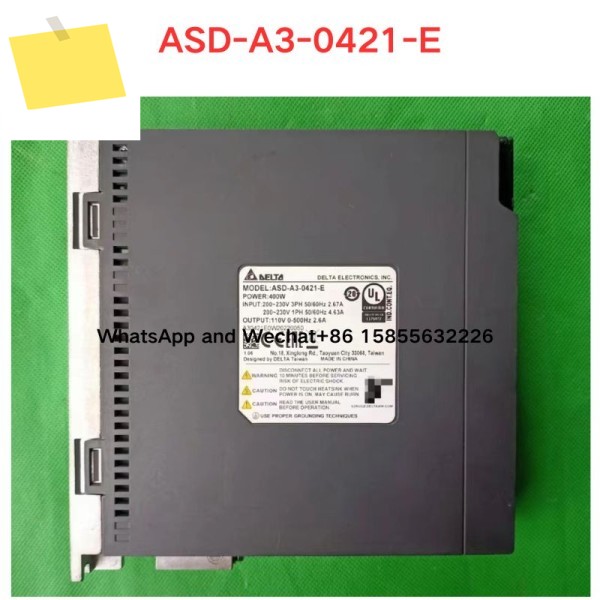 중고 ASD-A3-0421-E 서보 드라이버 기능 테스트 OK 제품 이미지