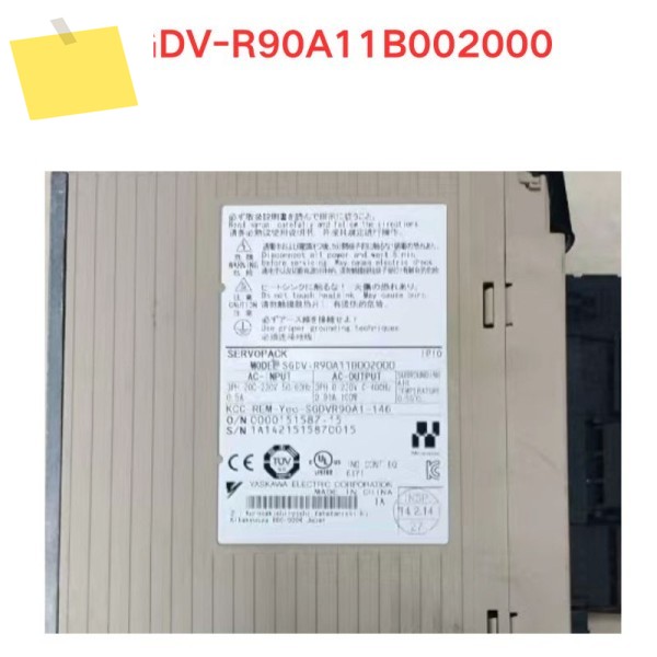 중고 SGDV-R90A11B 002000 드라이브 기능 테스트 OK 제품 이미지