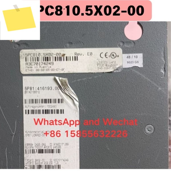 중고 5PC810.5X02-00 산업용 제어 호스트 기능 OK 제품 이미지