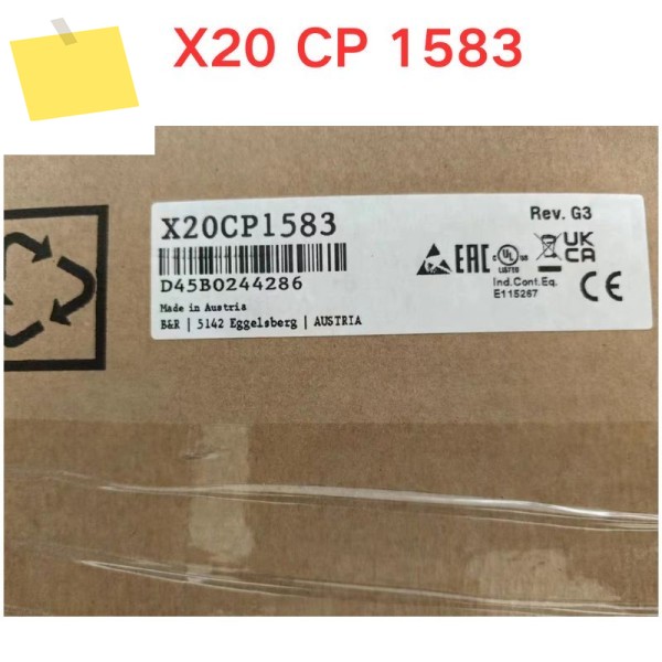중고 X20CP1583 제어 모듈 기능 테스트 OK 좋은 품질의 신품 제품 이미지