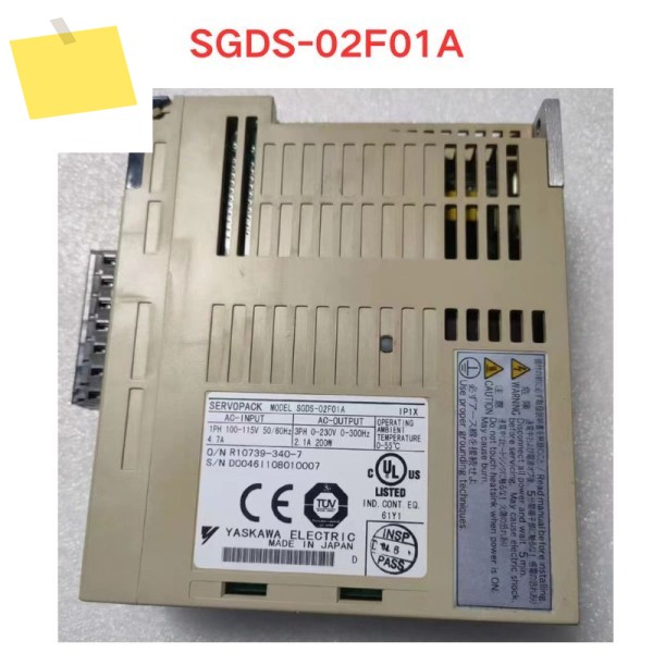 중고 SGDS-02F01A 서보 드라이버 기능 테스트 OK 제품 이미지