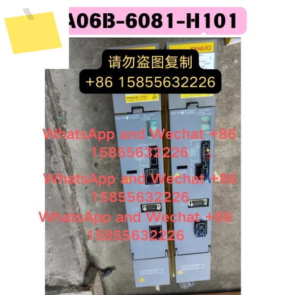 중고 드라이버 A06B-6081-H101 기능 테스트 OK 제품 이미지