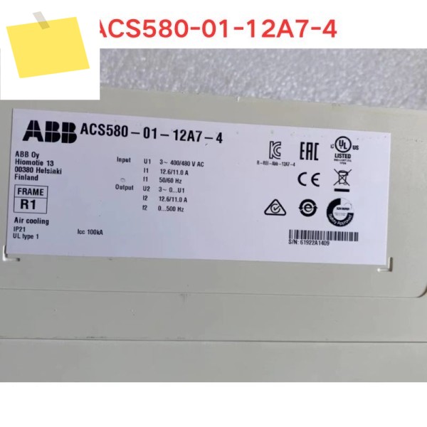 중고 인버터 ACS580-01-12A7-4 기능 테스트 OK 제품 이미지