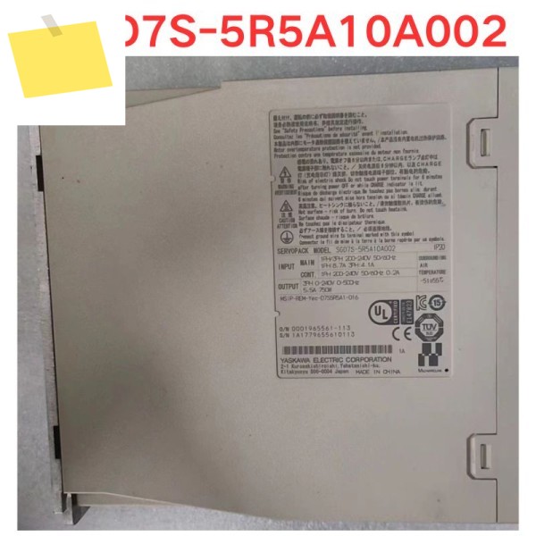 중고 SGD7S-5R5A10A002 서보 드라이버 기능 테스트 OK 제품 이미지