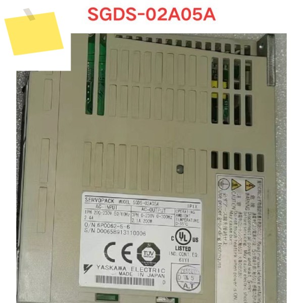 중고 SGDS-02A05A 서보 드라이버 기능 테스트 OK 제품 이미지