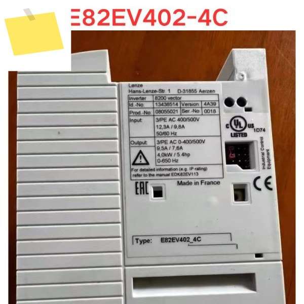 중고 E82EV402-4C 인버터 기능 테스트 OK 제품 이미지