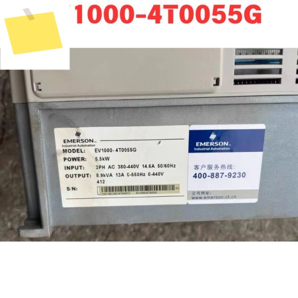 인버터 EV1000-4T0055G에 사용됨 기능 테스트 OK 제품 이미지