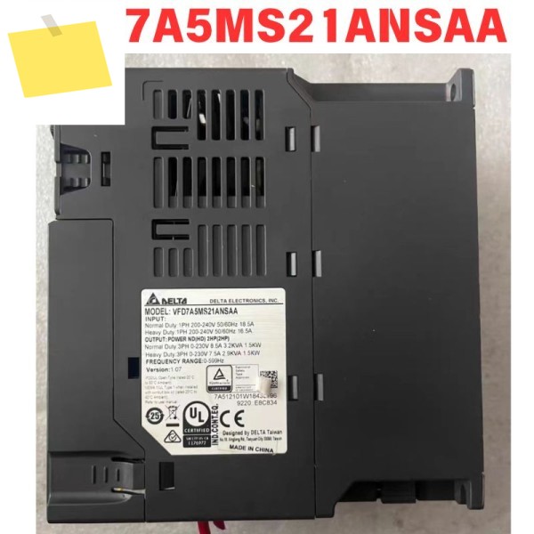 중고 VFD7A5MS21ANSAA 인버터 기능 테스트 OK 제품 이미지