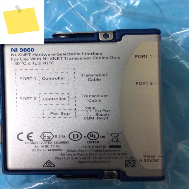 1PC National Instruments NI 9860 고속 절연 CAN 버스 통신 모듈 # 싱 제품 이미지