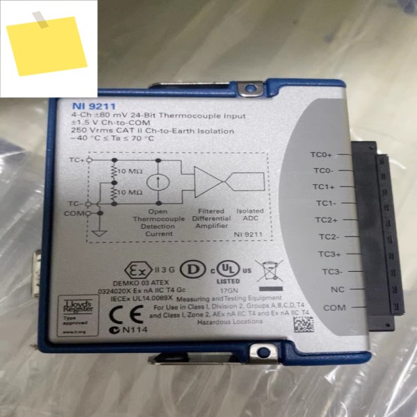 1PC 새 제품 National Instruments NI 9211 산업용 온도 및 열전대 모듈 # 싱 제품 이미지