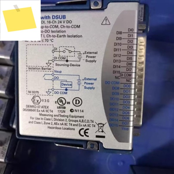 1PC National Instruments NI 9375 cDAQ C 시리즈 IO용 산업용 디지털 입력 모듈 # 싱 제품 이미지