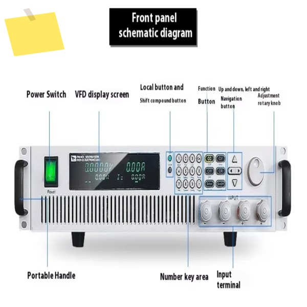 1PC ITECH IT8514B 고정밀 조정 가능 DC 전자 부하 테스터 # 싱 제품 이미지