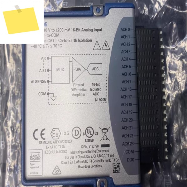 1PC National Instruments NI 9205 산업 측정용 고속 절연 DAQ # 싱 제품 이미지