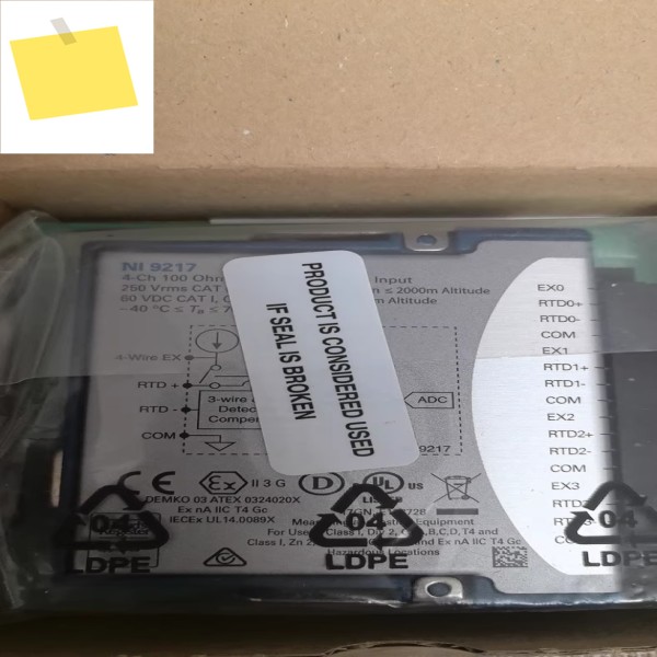 1PC National Instruments NI 9217 cDAQ 소형 시스템용 고해상도 온도 # 싱 제품 이미지